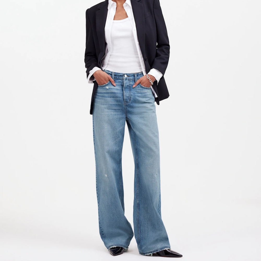 Madewell Low Slung Baggy Woman’s Jeans